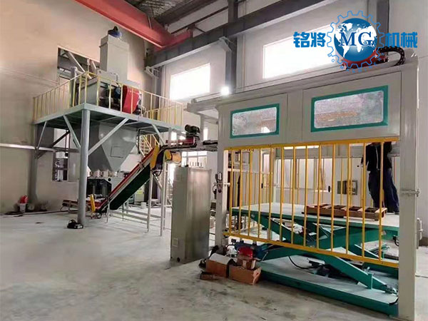 江蘇張家港輕質(zhì)石膏砂漿自動(dòng)化生產(chǎn)線安裝收尾！馬上準(zhǔn)備試機(jī)啦！