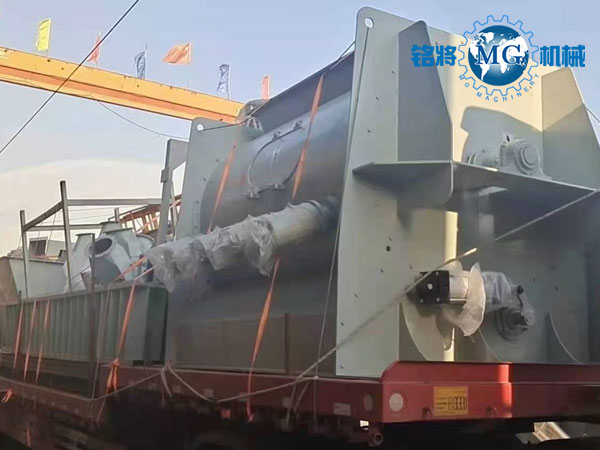 陜西西安定制犁刀混合機成套設備發(fā)貨！