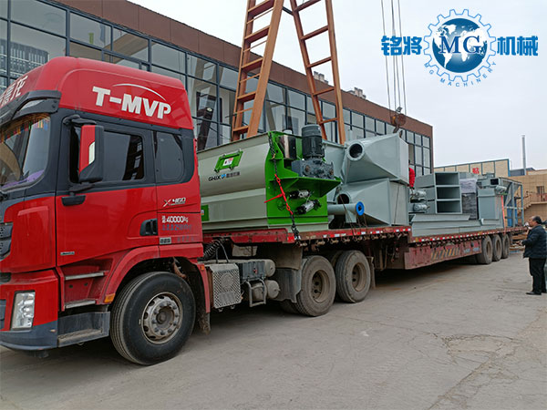 甘肅時(shí)產(chǎn)20噸干粉砂漿生產(chǎn)線已發(fā)貨！