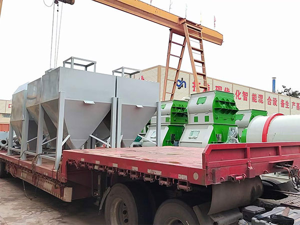 江西鷹潭干粉砂漿設備發(fā)貨！