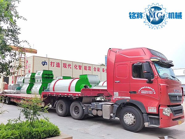 江西鷹潭干粉砂漿設備發(fā)貨！